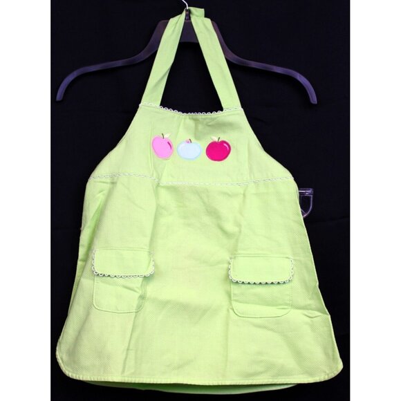 NEW 2007 Gymboree Candy Apple Halter Shirt sz 8 Applique Tank Top Pockets Scallo - Picture 1 of 8